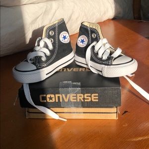 Black Converse Chuck Taylor All Star Size 2